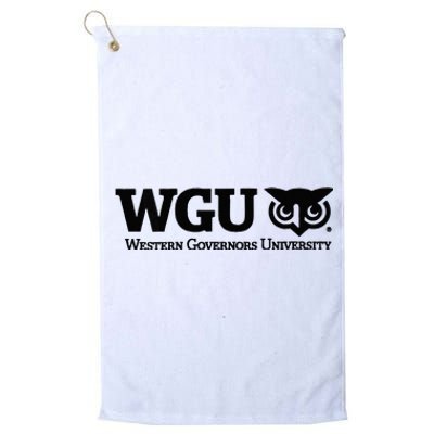 Western Governors University (WGU) Platinum Collection Golf Towel