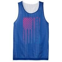 Wrestling Gift Usa American Flag Wrestling Gift Mesh Reversible Basketball Jersey Tank