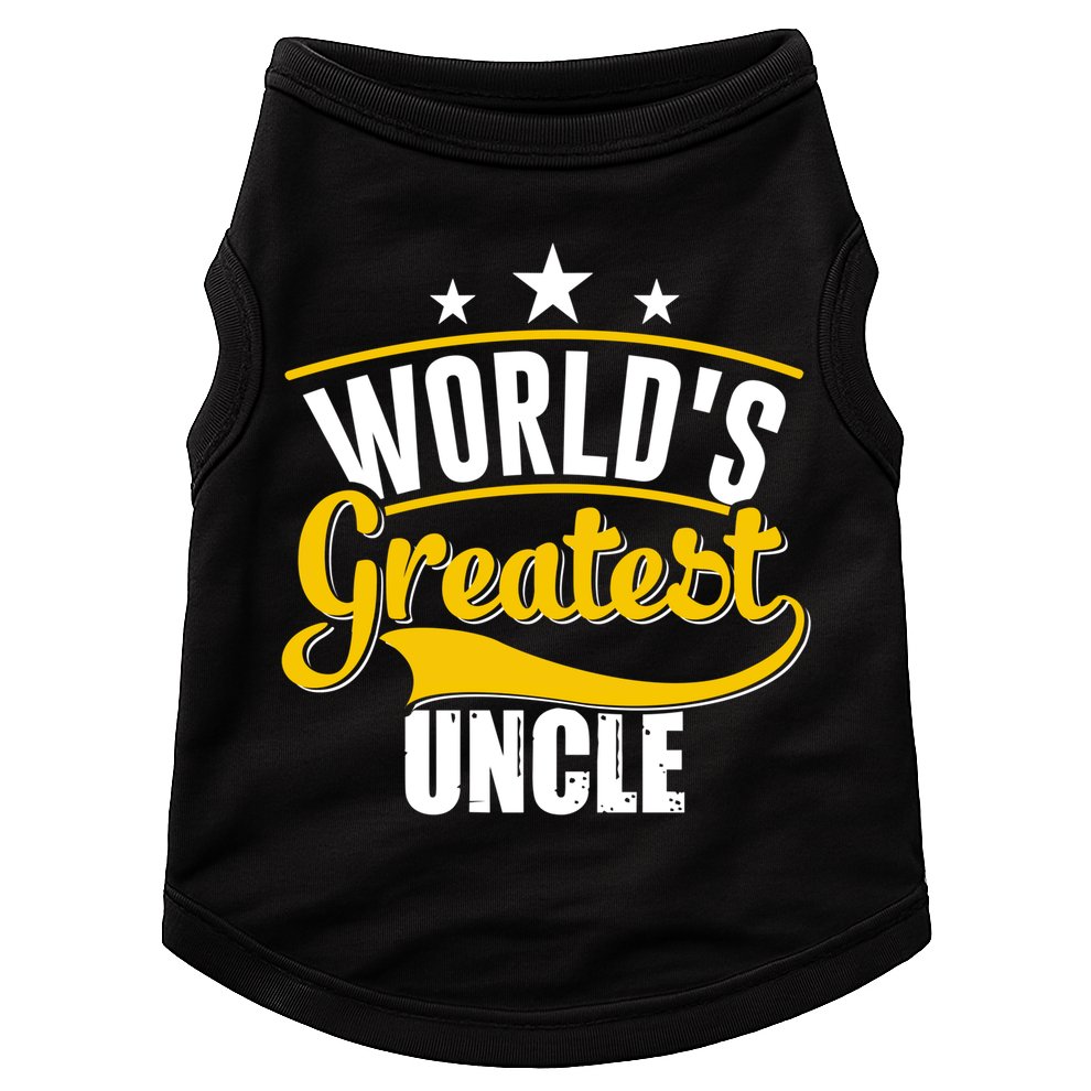 Worlds Greatest Uncle Daddy Dad Fathers Day Vintage Gift Cute Gift Doggie Tank