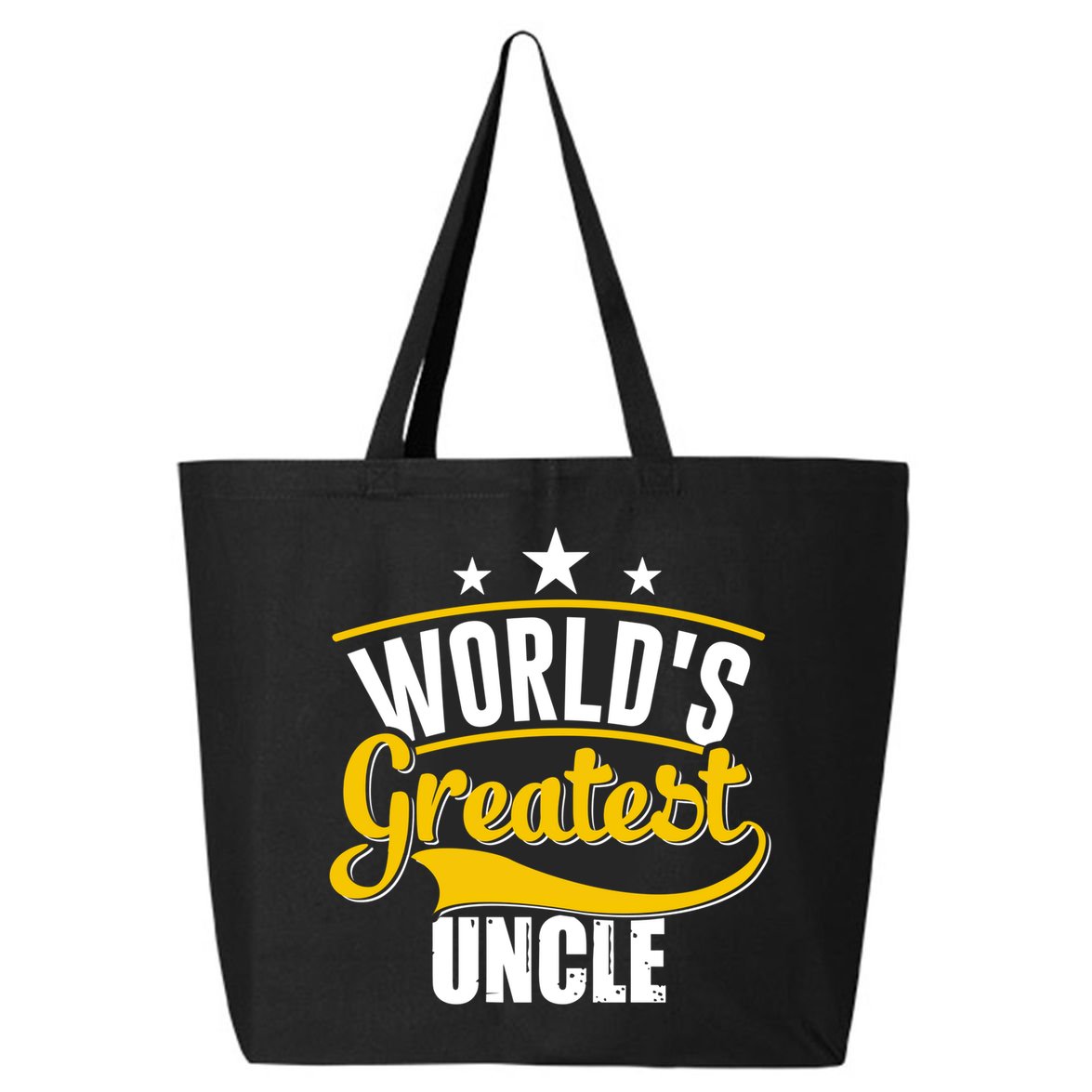 Worlds Greatest Uncle Daddy Dad Fathers Day Vintage Gift Cute Gift 25L Jumbo Tote