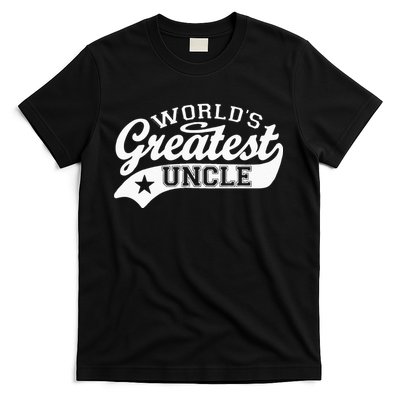 Worlds Greatest Uncle Funny Fathers Day T-Shirt