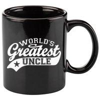 Worlds Greatest Uncle Funny Fathers Day 11oz C Handle Ceramic Mug