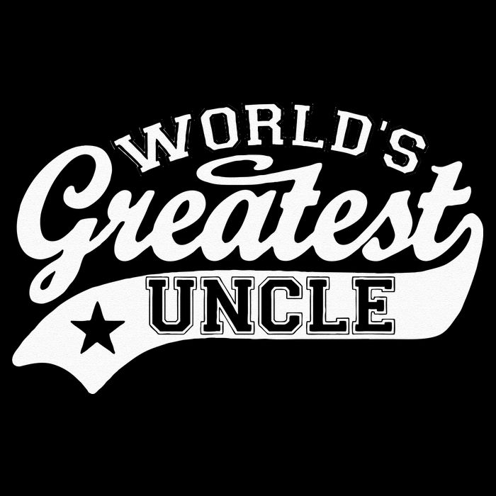 Worlds Greatest Uncle Funny Fathers Day Flat Bill Trucker Hat