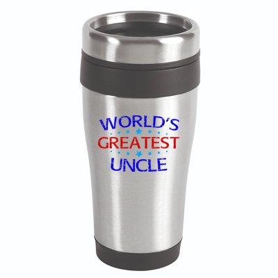 World's Greatest Uncle 16oz Travel Tumbler