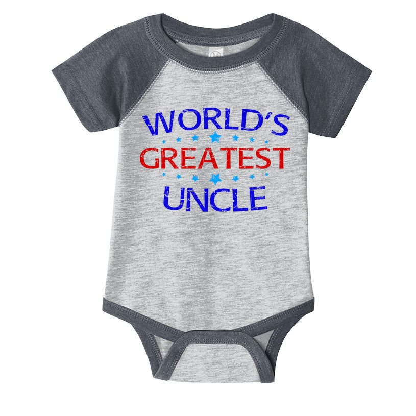 World's Greatest Uncle Infant Baby Jersey Bodysuit