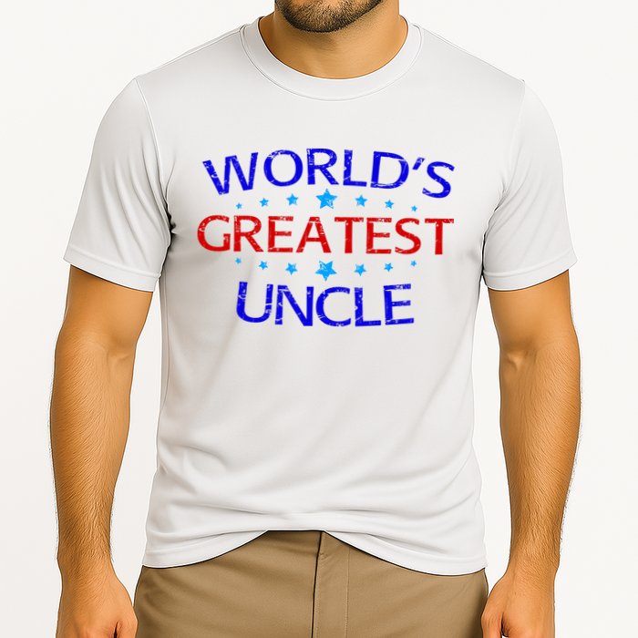 World's Greatest Uncle Cooling Performance Crew T-Shirt