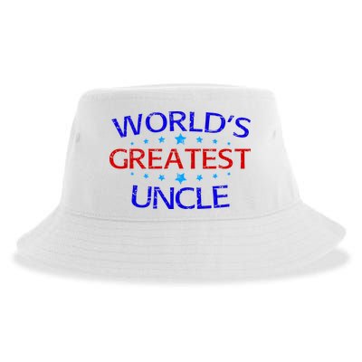 World's Greatest Uncle Sustainable Bucket Hat