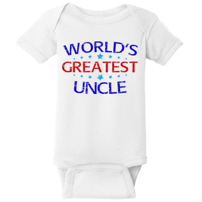 World's Greatest Uncle Baby Bodysuit