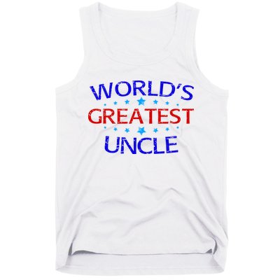 World's Greatest Uncle Tank Top