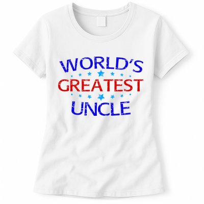 World's Greatest Uncle Womens T-Shirt