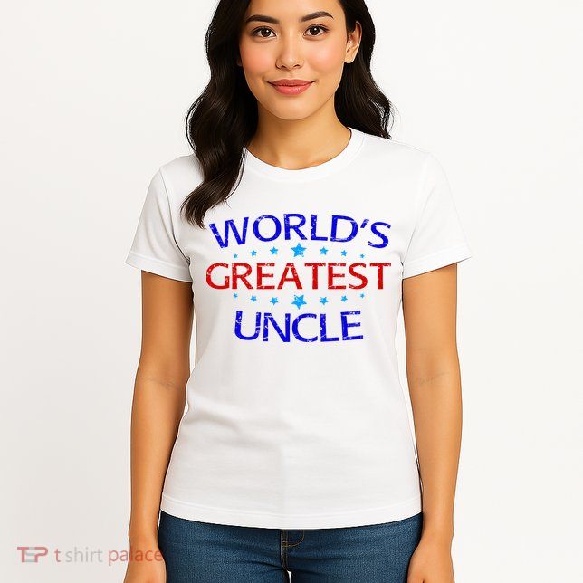 World's Greatest Uncle Womens T-Shirt