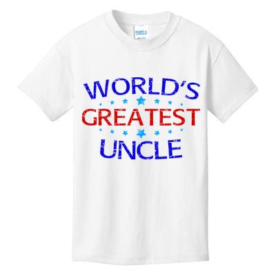 World's Greatest Uncle Kids T-Shirt