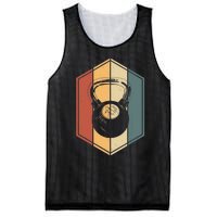 Workout Gifts Vintage Kettlebell Fitness Gym Weight Lifting Mesh Reversible Basketball Jersey Tank