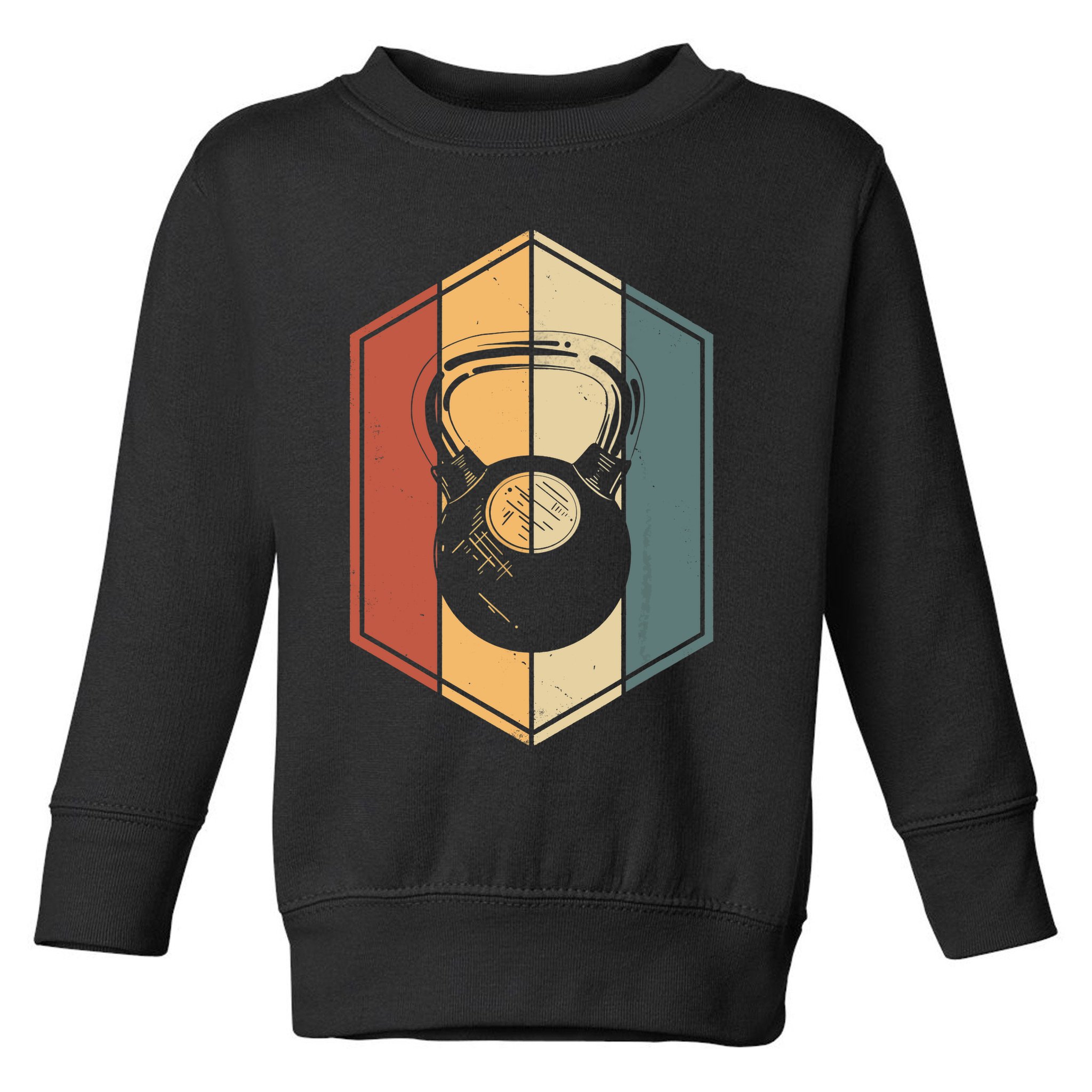 Workout Gifts Vintage Kettlebell Fitness Gym Weight Lifting Toddler Sweatshirt