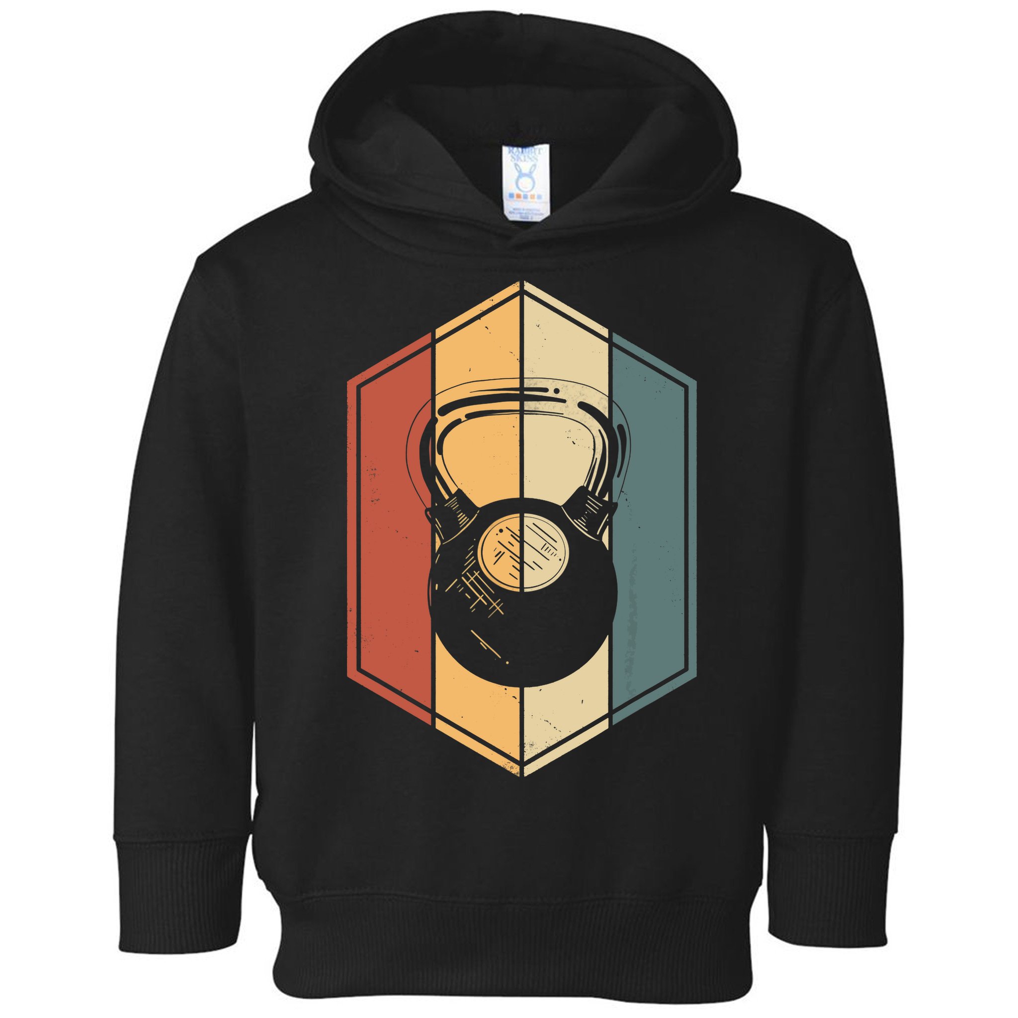 Workout Gifts Vintage Kettlebell Fitness Gym Weight Lifting Toddler Hoodie