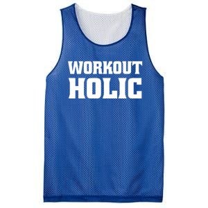 Workoutholic Gift Mesh Reversible Basketball Jersey Tank