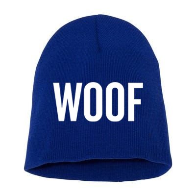 Woof Gift Short Acrylic Beanie