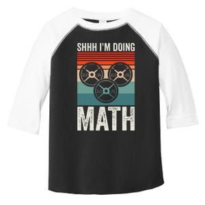 Weightlifting Gym Workout Lover Shhh Im Doing Math Toddler Fine Jersey T-Shirt