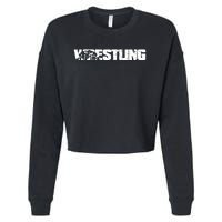 Wrestling Gift Cropped Pullover Crew