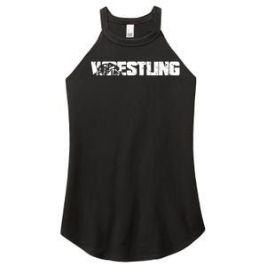 Wrestling Gift Women's Perfect Tri Rocker Tank