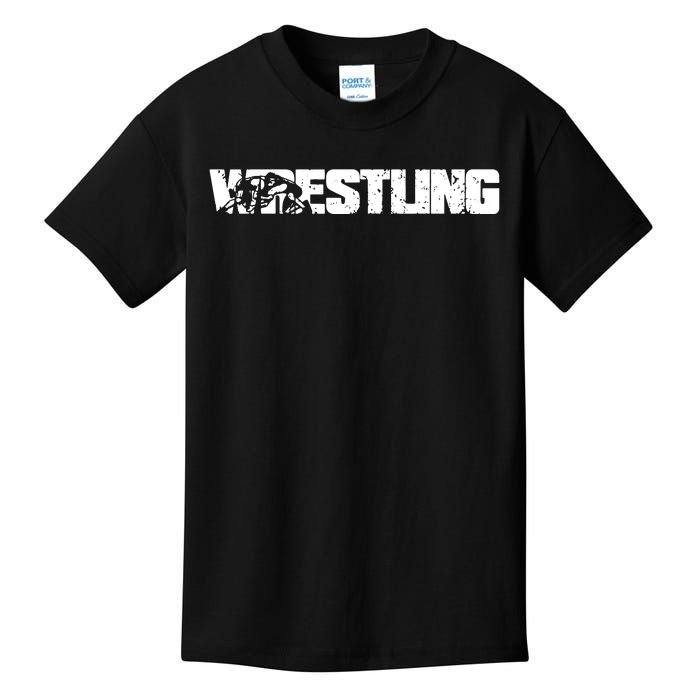 Wrestling Gift Kids T-Shirt