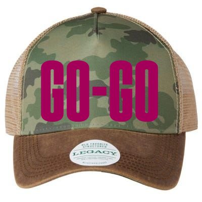 Wham Gogo With Pink Text Legacy Tie Dye Trucker Hat