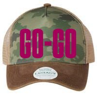 Wham Gogo With Pink Text Legacy Tie Dye Trucker Hat