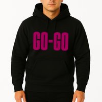 Wham Gogo With Pink Text Hoodie