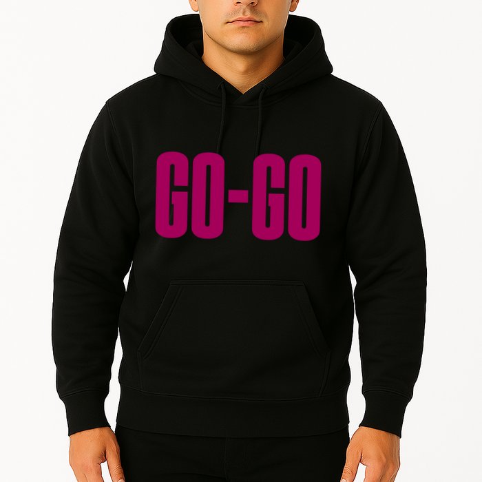 Wham Gogo With Pink Text Hoodie