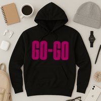 Wham Gogo With Pink Text Hoodie