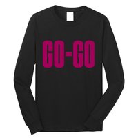 Wham Gogo With Pink Text Long Sleeve Shirt