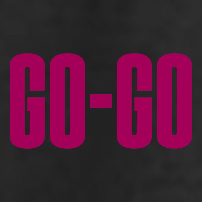 Wham Gogo With Pink Text Adult Drive Performance Visor