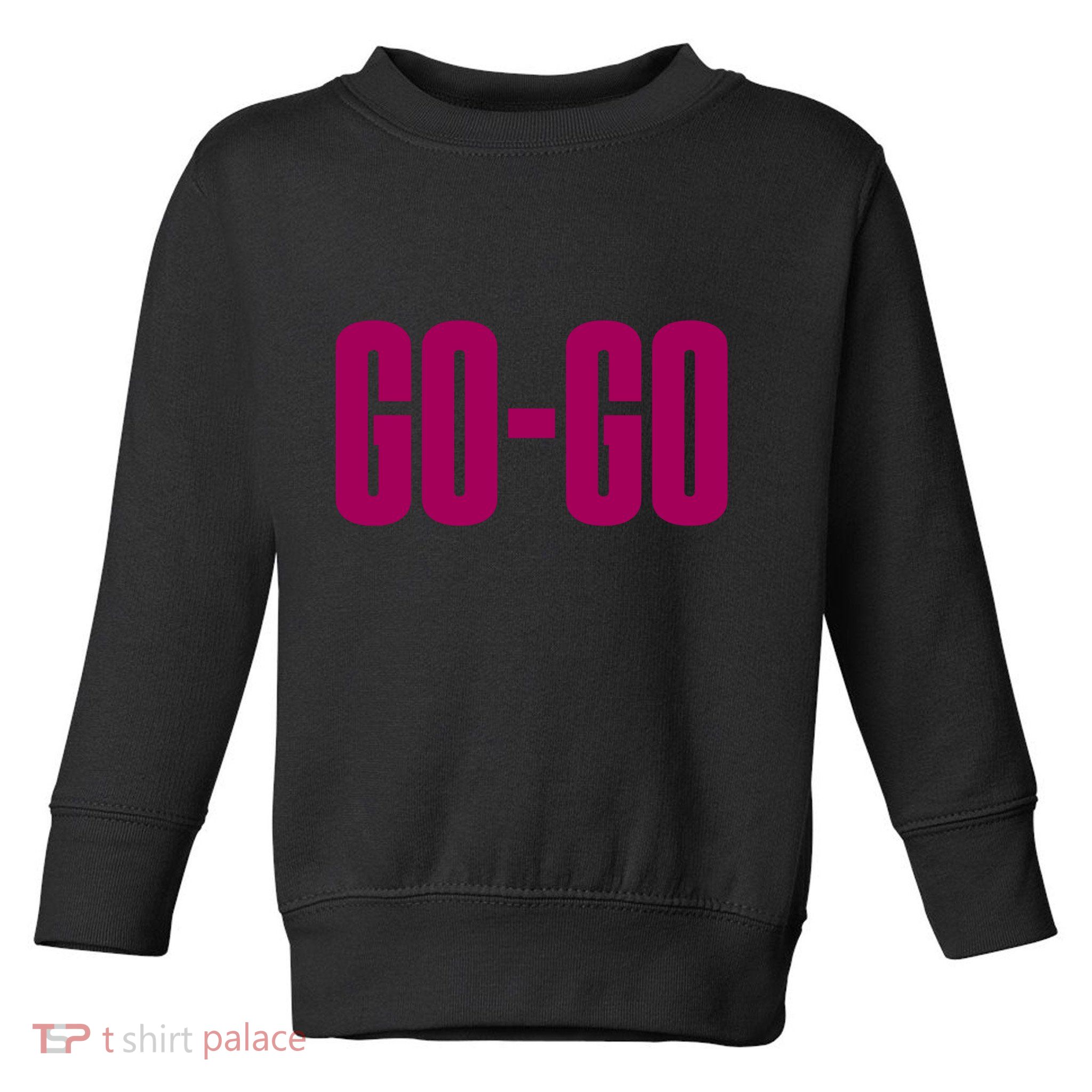 Wham Gogo With Pink Text Toddler Sweatshirt