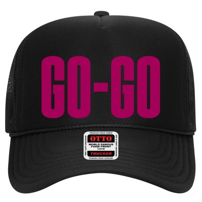 Wham Gogo With Pink Text Trucker Hat