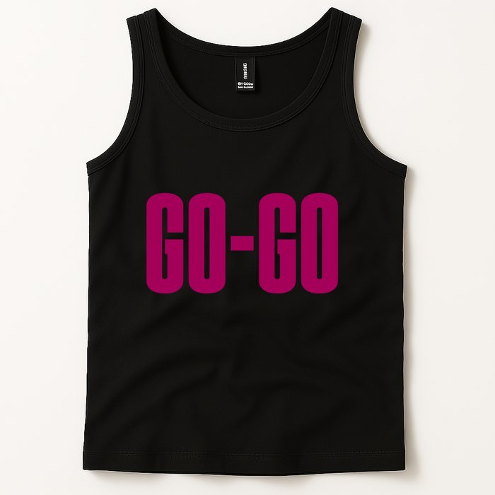 Wham Gogo With Pink Text Tank Top