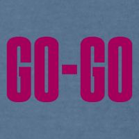 Wham Gogo With Pink Text Garment-Dyed Sweatshirt