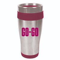 Wham Gogo With Pink Text 16oz Travel Tumbler