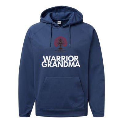 Warrior Grandma Performance Fleece Hoodie