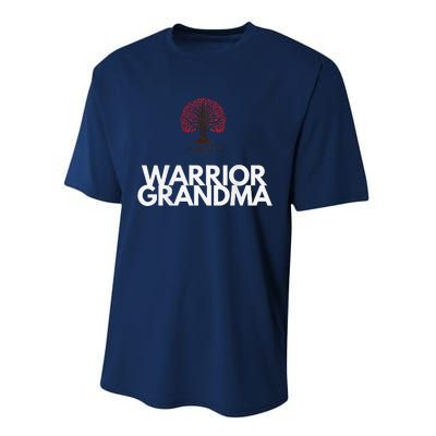 Warrior Grandma Performance Sprint T-Shirt