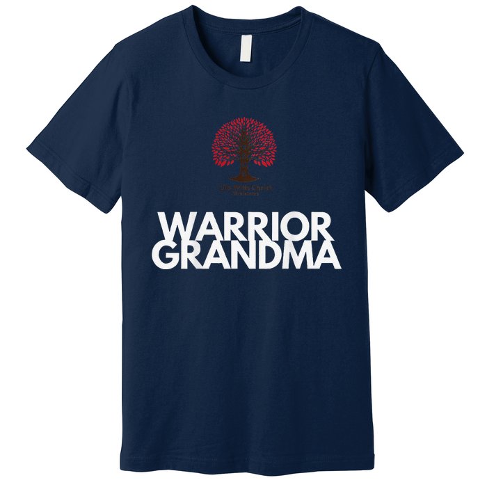 Warrior Grandma Premium T-Shirt