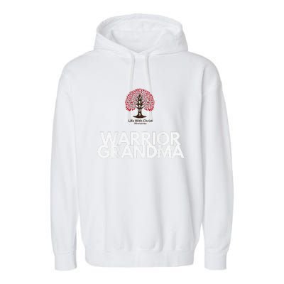 Warrior Grandma Garment-Dyed Fleece Hoodie