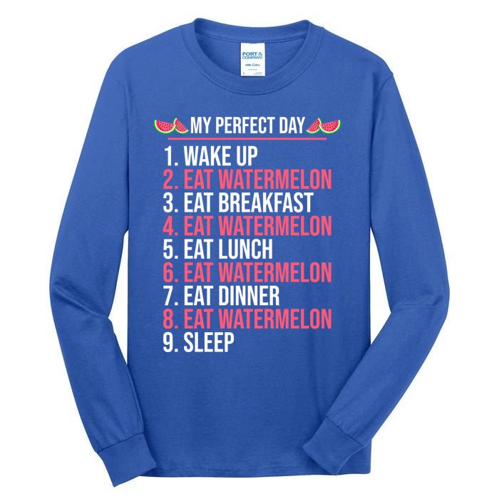 Watermelon Gift Tall Long Sleeve T-Shirt