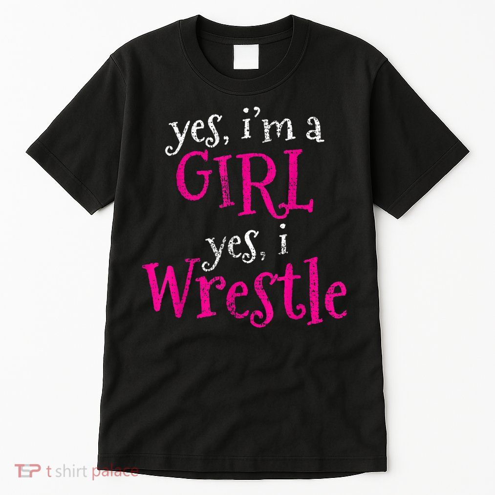 Wrestler Girl Wrestling Vintage Tall T-Shirt