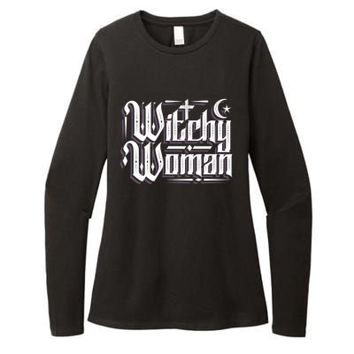 Witchy Gift Wicca Moon Great Gift Womens CVC Long Sleeve Shirt