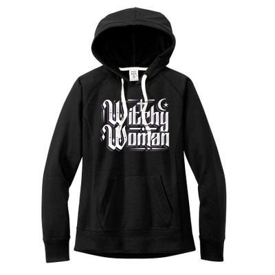 Witchy Gift Wicca Moon Great Gift Women's Fleece Hoodie