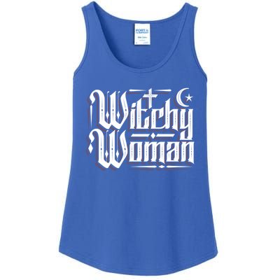 Witchy Gift Wicca Moon Great Gift Ladies Essential Tank