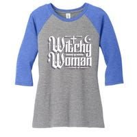 Witchy Gift Wicca Moon Great Gift Women's Tri-Blend 3/4-Sleeve Raglan Shirt