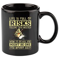 Welding Gear Welder 11oz C Handle Ceramic Mug