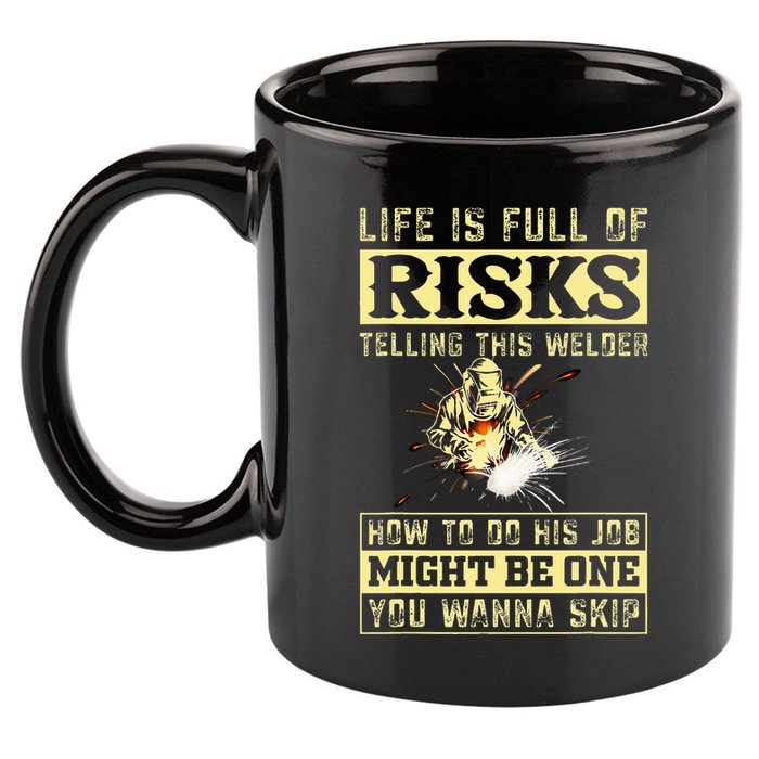 Welding Gear Welder 11oz C Handle Ceramic Mug