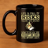 Welding Gear Welder 11oz C Handle Ceramic Mug